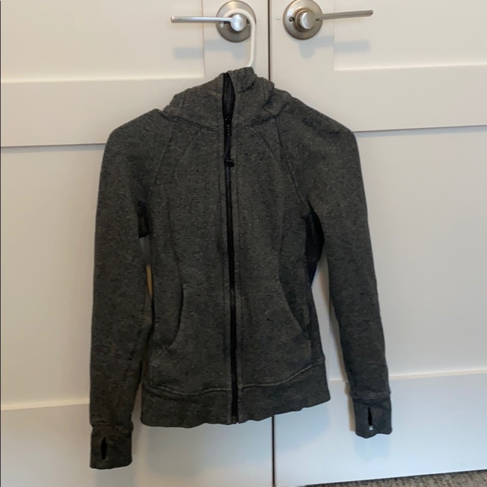 Lululemon Grey Scuba Hoodie